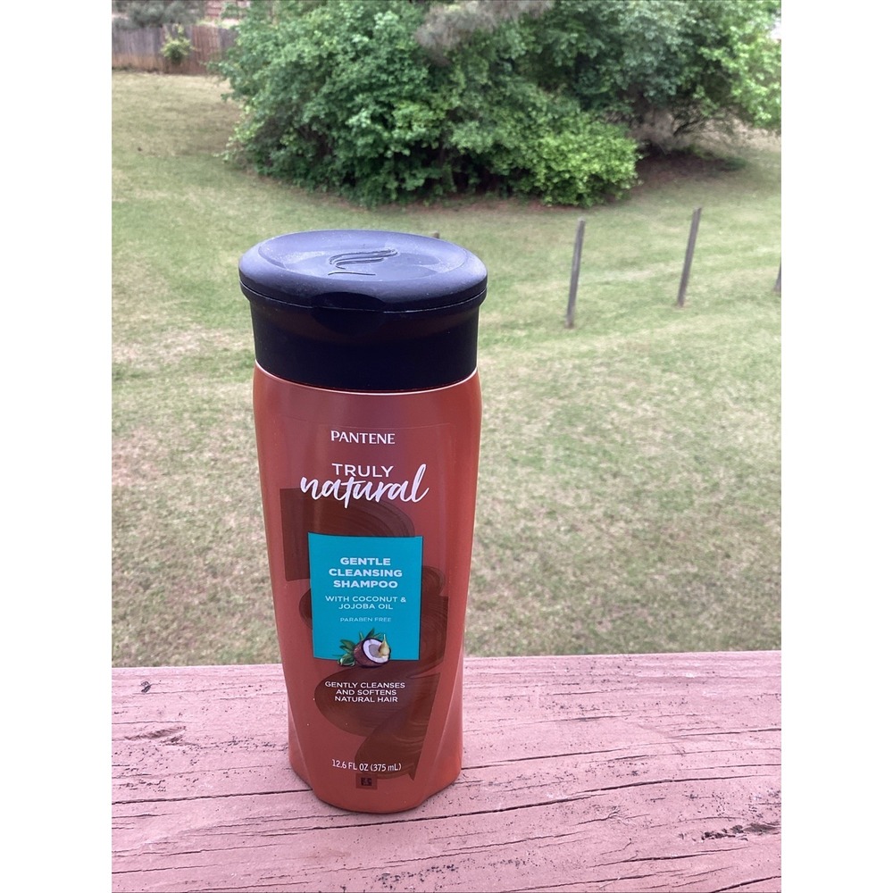 Pantene Truly Natural Gentle Cleansing Shampoo Coconut & Jojoba Oil 12.6oz  NEW